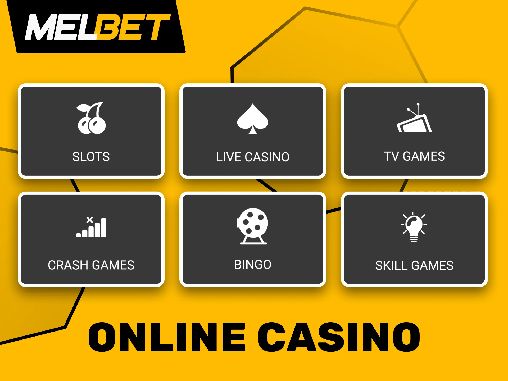 Choose from an extensive library of casino games available at Melbet.