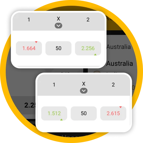 You can see odds and scores refresh instantly at Melbet.