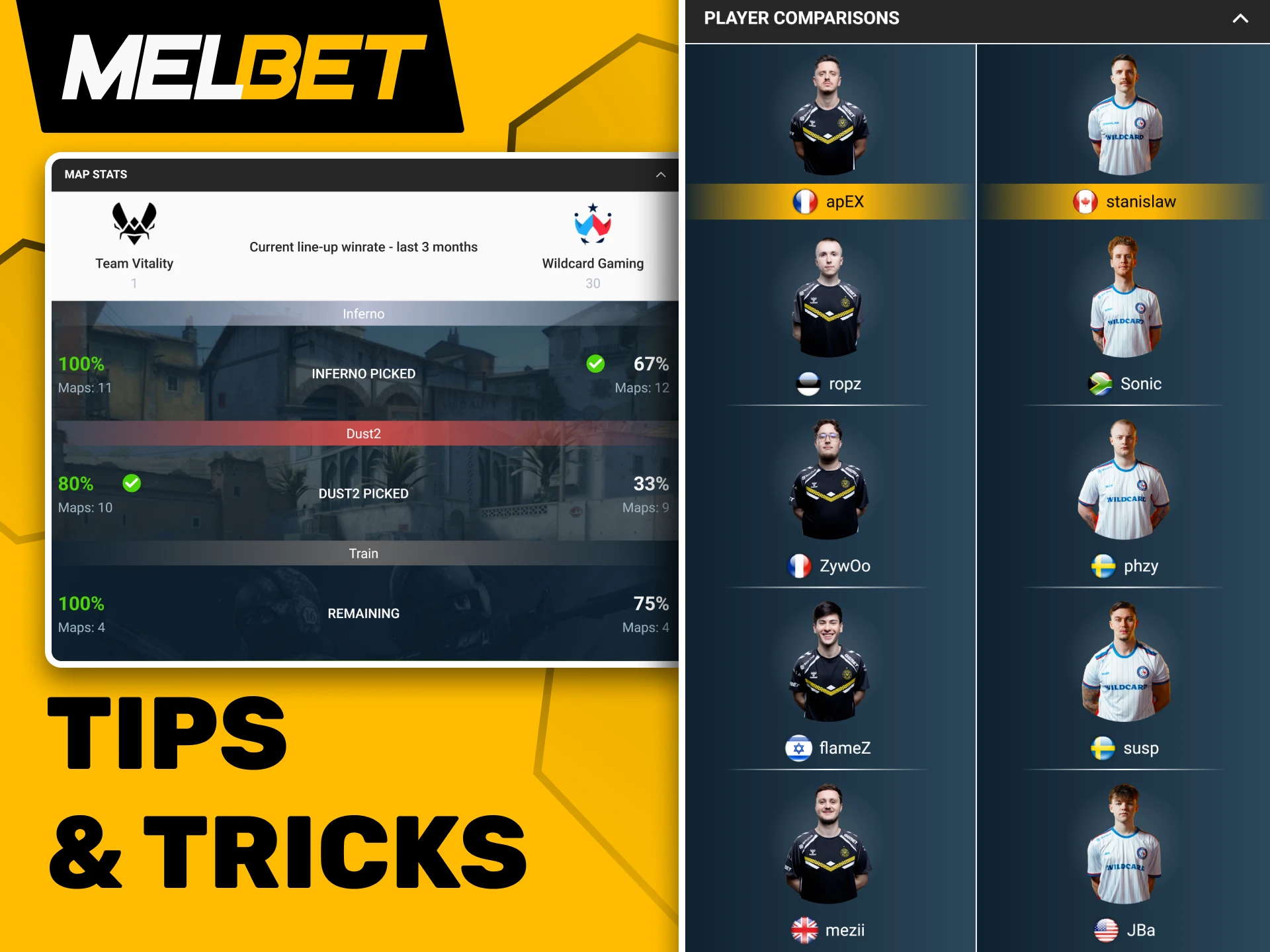 Bet with strategy and reap big rewards in eSports at Melbet.