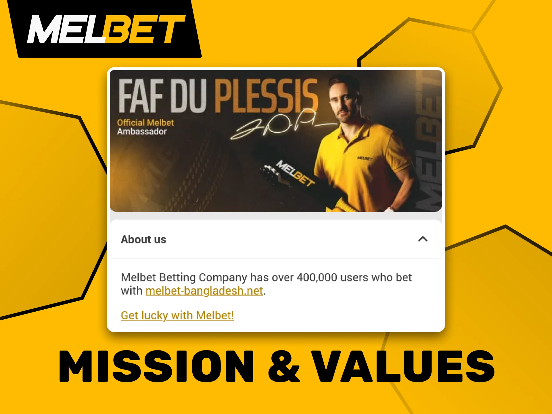 The focus of Melbet is to ensure a secure and entertaining betting experience.